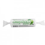 Аскорбин Ка форте, таблетки жевательные 10 шт лимон