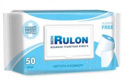 Туалетная бумага, Mon Rulon (Мон рулон) №50 влажная +Бонус 3+1